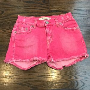 Bright Pink Size 26 Jean Shorts